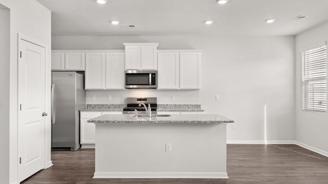 Furnished interior view inside a new home in The Islands, Beech Island (Image 7).