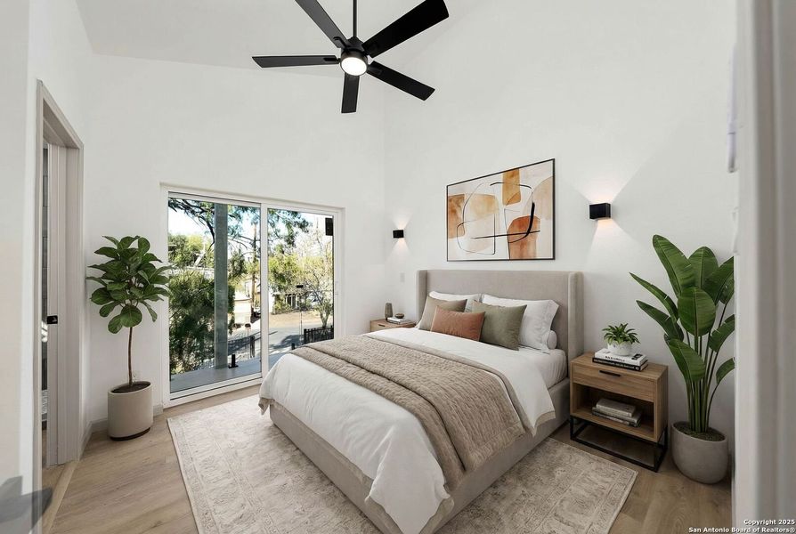 Furnished interior view inside a new home in , San Antonio (Image 13).