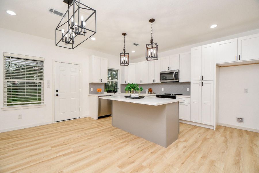 Furnished interior view inside a new home in , West Columbia (Image 7). Furnished interior view inside a new home in , West Columbia (Image 7).