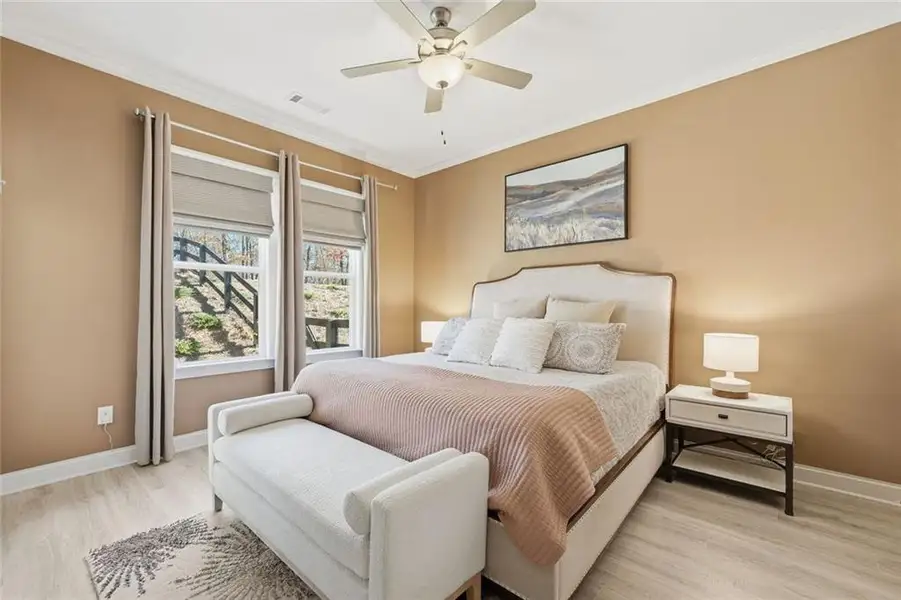Furnished interior view inside a new home in , Ellijay (Image 5).