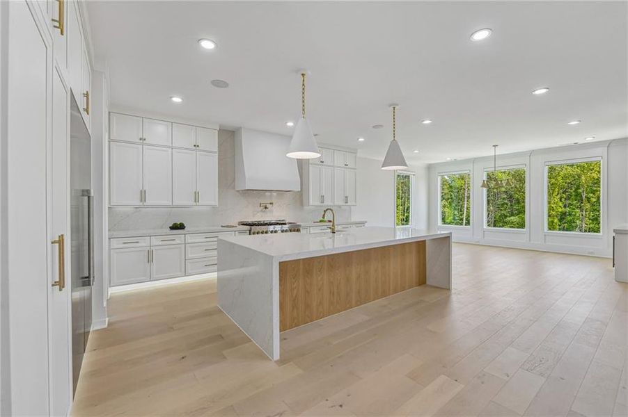 Furnished interior view inside a new home in , Buford (Image 19).