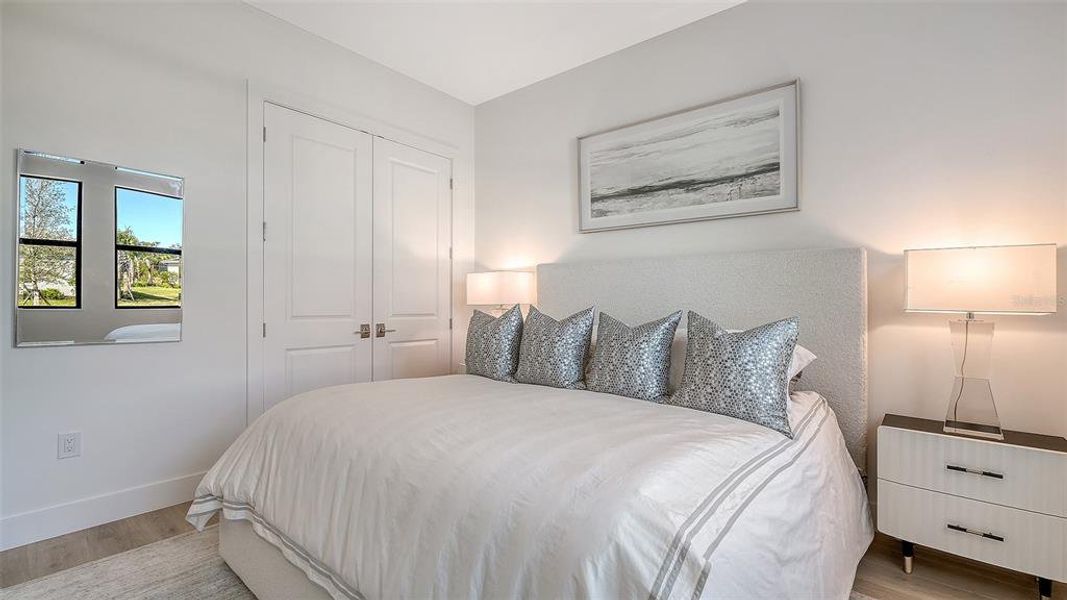 Furnished interior view inside a new home in , Sarasota (Image 18).