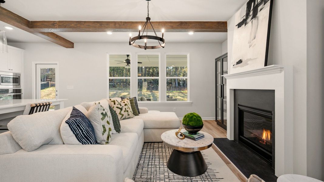Furnished interior view inside a new home in Everson, Snellville (Image 18).