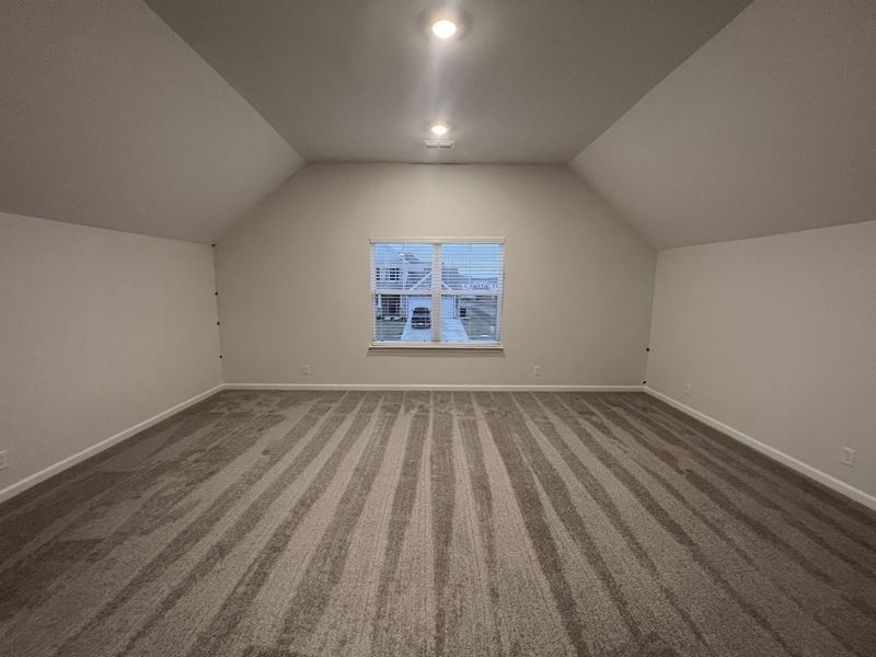 NOT THE ACTUAL HOME*
Stock photos

Large bonus room with LED lights.