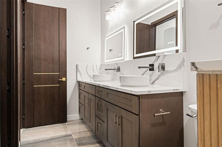 Furnished interior view inside a new home in , Trinity (Image 47).