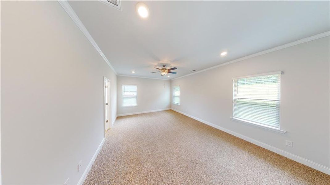 Spacious, unfurnished interior of a new home in Holliday Pass, Griffin (Image 14). Spacious, unfurnished interior of a new home in Holliday Pass, Griffin (Image 14).