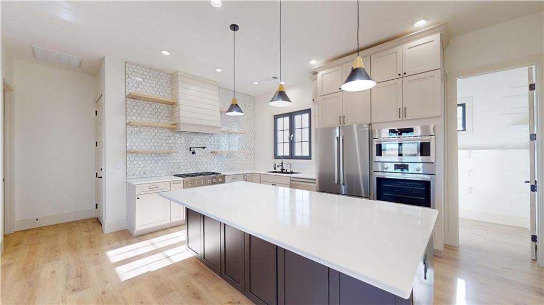 Furnished interior view inside a new home in , Commerce (Image 14).