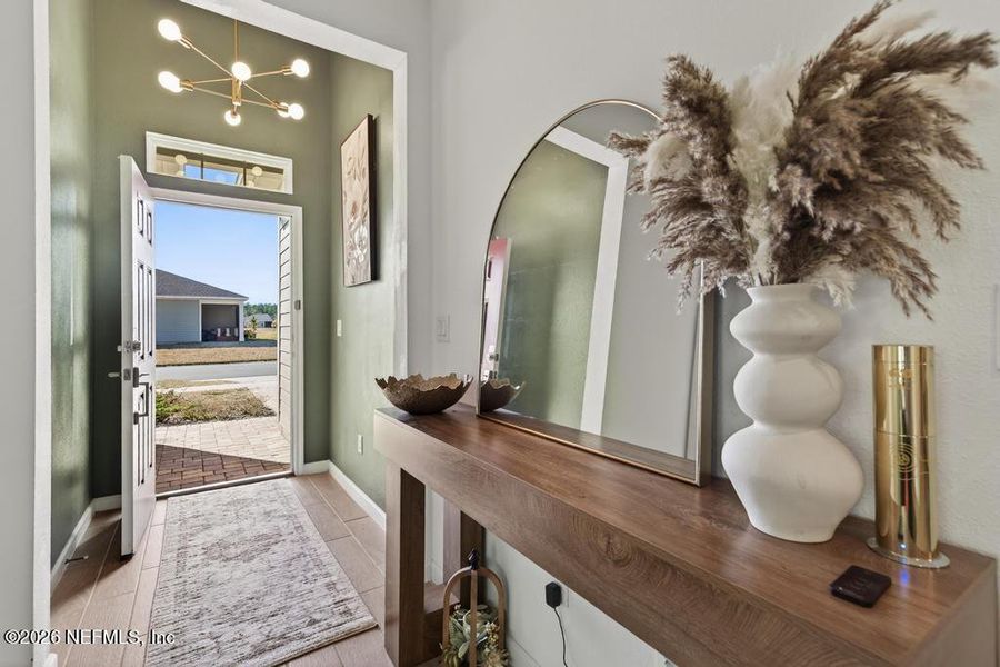 Furnished interior view inside a new home in Seaton Creek, Jacksonville (Image 36).