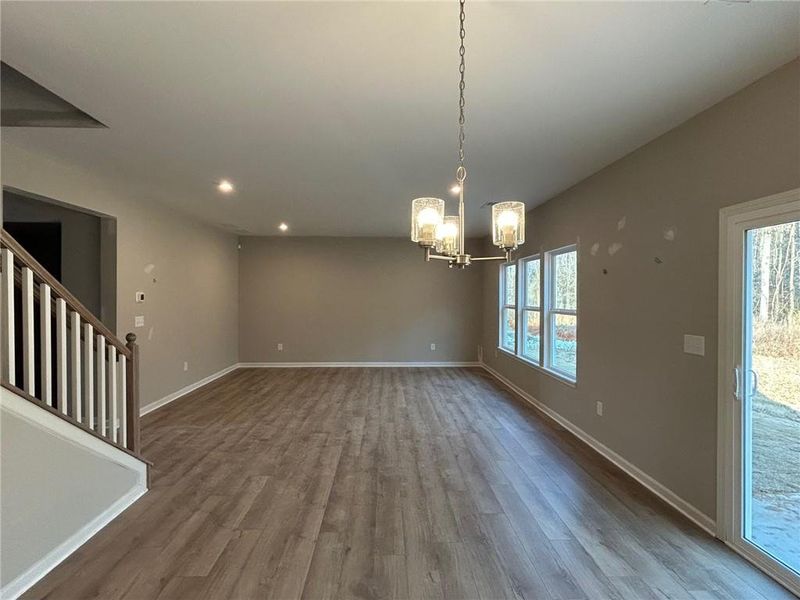 Spacious, unfurnished interior of a new home in Crossvine Estates, Braselton (Image 4).