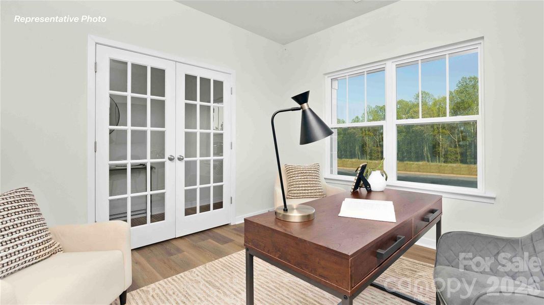 Furnished interior view inside a new home in Cline Village, Conover (Image 12). Furnished interior view inside a new home in Cline Village, Conover (Image 12).