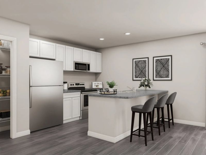 Representative furnished interior of a home built from the Madison by National HomeCorp in Victory Estates, Mabank (Image 13). Representative furnished interior of a home built from the Madison by National HomeCorp in Victory Estates, Mabank (Image 13).