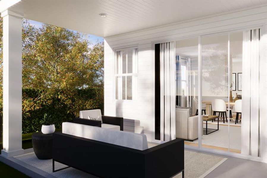 Representative exterior details of a home built from the Cresthaven by Ryan Homes in Seminole Palms Single-Family Homes, Palm Coast (Image 1). Representative exterior details of a home built from the Cresthaven by Ryan Homes in Seminole Palms Single-Family Homes, Palm Coast (Image 1).