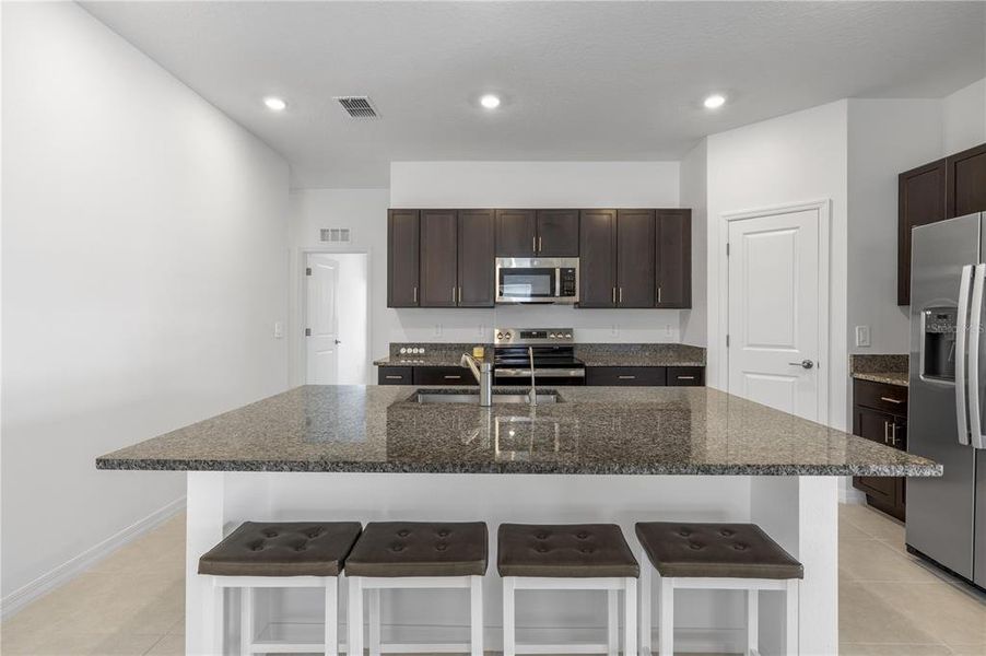 Furnished interior view inside a new home in Wind Meadows South, Bartow (Image 35).
