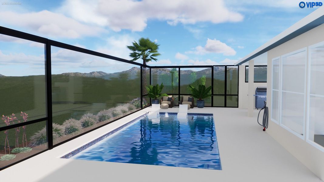 Exterior details and patio area of a home in Belterra, Port St. Lucie (Image 5). Exterior details and patio area of a home in Belterra, Port St. Lucie (Image 5).