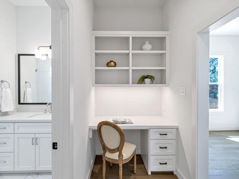 Furnished interior view inside a new home in , Houston (Image 42). Furnished interior view inside a new home in , Houston (Image 42).