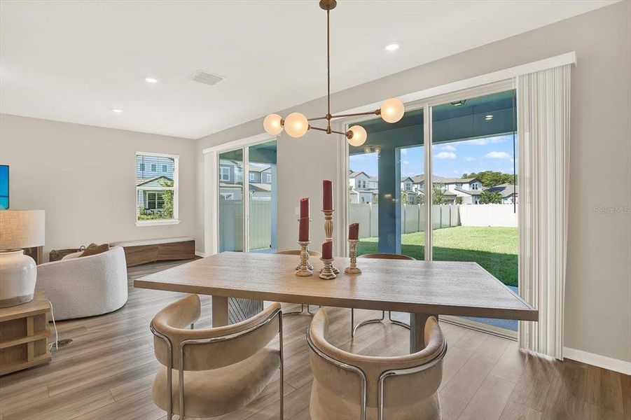 Furnished interior view inside a new home in , Land O' Lakes (Image 3).