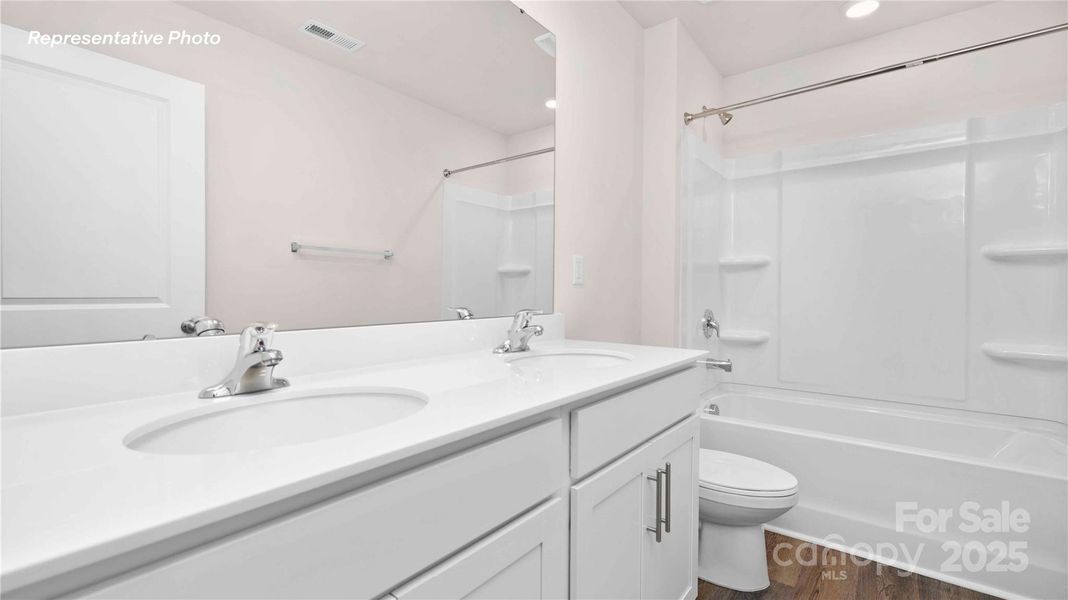 Furnished interior view inside a new home in Villages of Maiden, Maiden (Image 14).