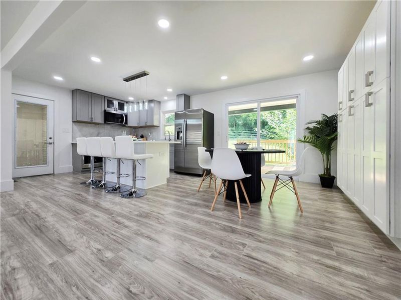 Furnished interior view inside a new home in , Decatur (Image 10).
