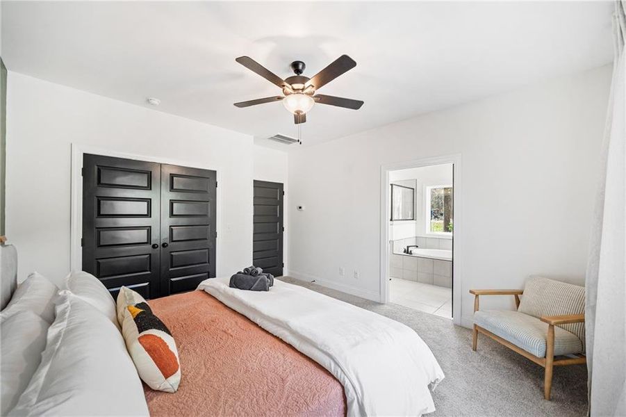 Furnished interior view inside a new home in , Talking Rock (Image 18).