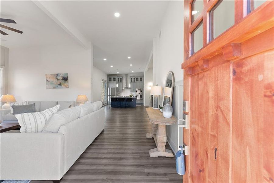 Furnished interior view inside a new home in , Gainesville (Image 11).