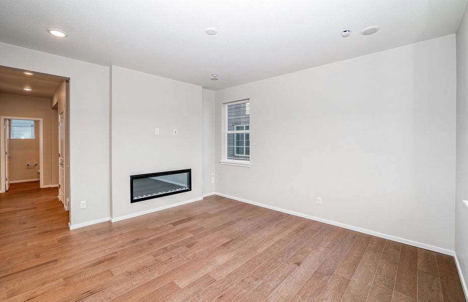 Gathering Room with fireplace