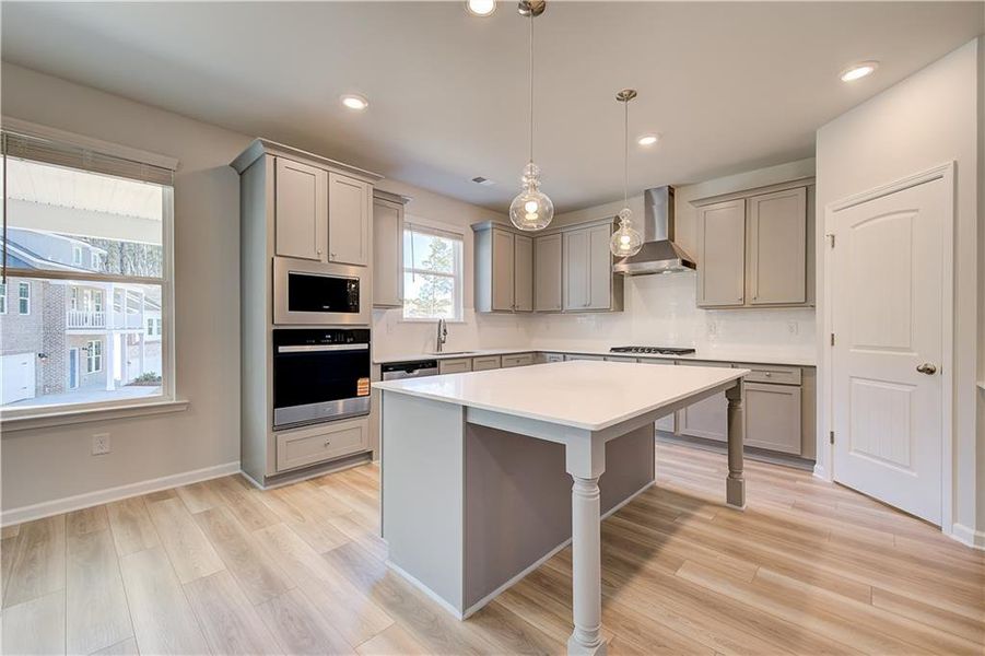 Furnished interior view inside a new home in Burchwood, Stockbridge (Image 9).
