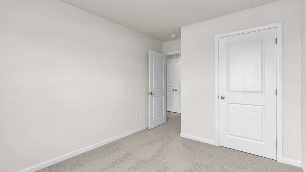 Spacious, unfurnished interior of a new home in The Townes at Belle Grove, Wendell (Image 17). Spacious, unfurnished interior of a new home in The Townes at Belle Grove, Wendell (Image 17).