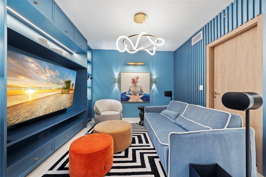 Furnished interior view inside a new home in , Bay Harbor Islands (Image 6).