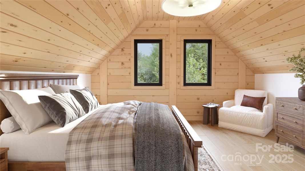 Furnished interior view inside a new home in , Connelly Springs (Image 9).
