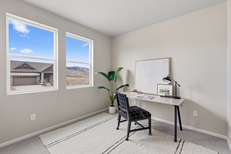 Furnished interior view inside a new home in The Manors Collection at Golden Overlook, Golden (Image 17).