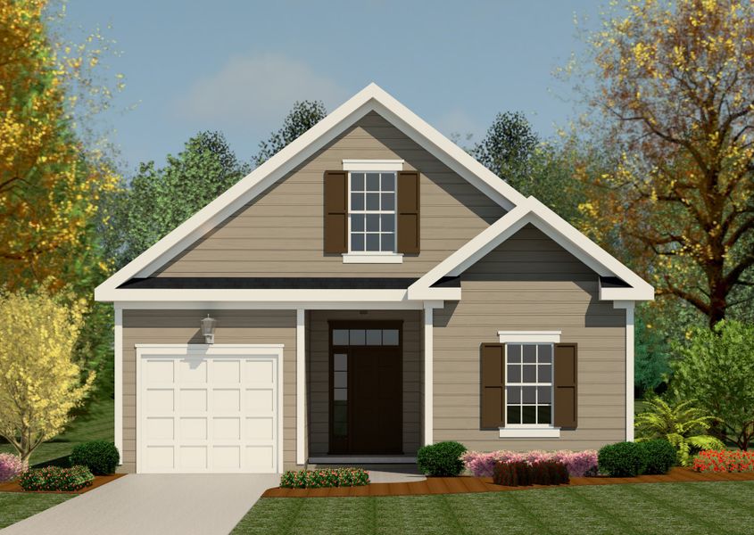 Elevation B - The 1570 Plan Elevation B - The 1570 Plan