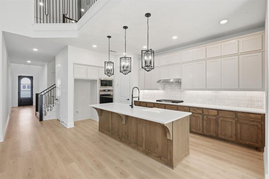 Furnished interior view inside a new home in Walsh: Artisan Series - 50' lots, Aledo (Image 10).