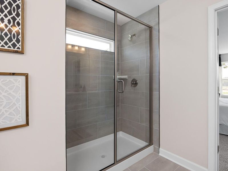 Close-up of interior finishes inside a home in Woodland Crossing, Zebulon (Image 17).