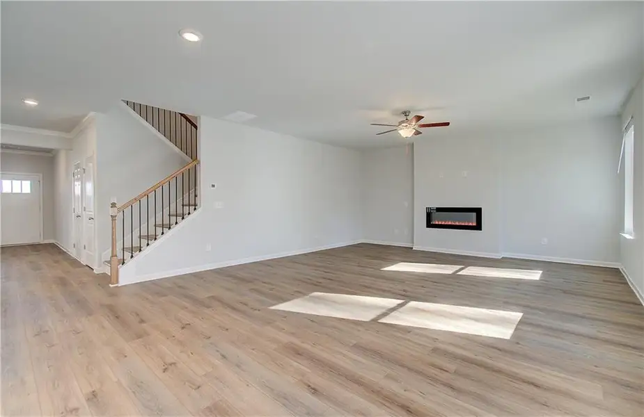 Spacious, unfurnished interior of a new home in Bowers Farm, McDonough (Image 28). Spacious, unfurnished interior of a new home in Bowers Farm, McDonough (Image 28).