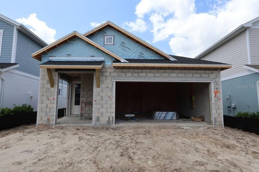 In-progress construction of a new home in Chapel Crossings - Garden Series, Wesley Chapel, FL (Image 6).