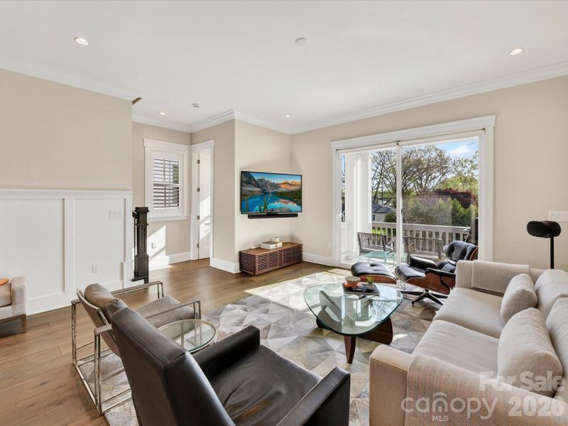 Furnished interior view inside a new home in , Charlotte (Image 8).