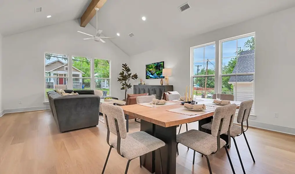 Furnished interior view inside a new home in , Waco (Image 9). Furnished interior view inside a new home in , Waco (Image 9).