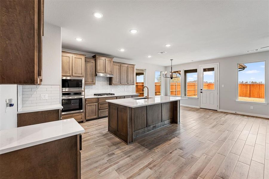 Furnished interior view inside a new home in Northstar, Haslet (Image 12).