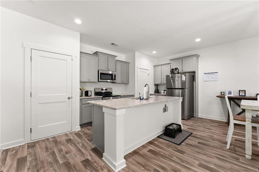 Furnished interior view inside a new home in Ellington Farms, Statham (Image 36).