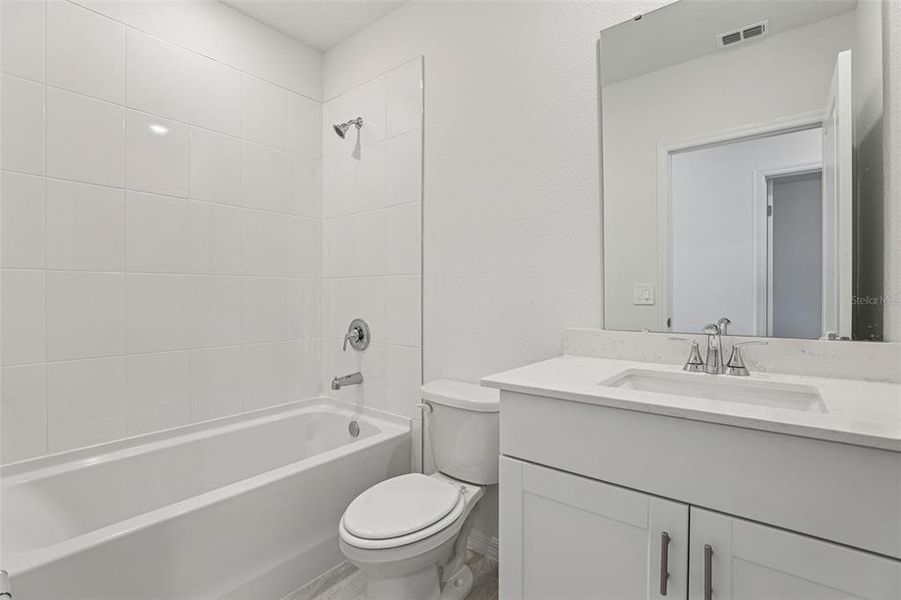 Furnished interior view inside a new home in Crosswinds - Signature Series, Haines City (Image 8).