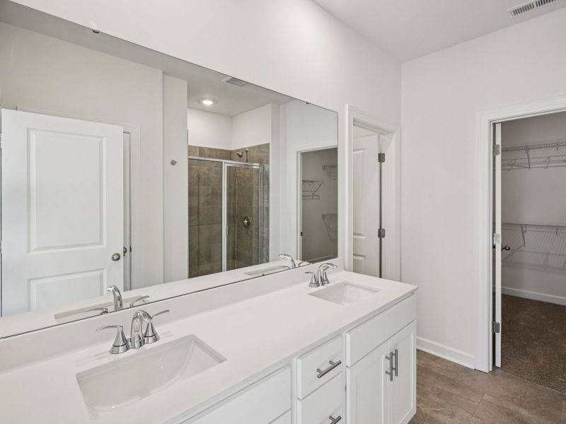 Furnished interior view inside a new home in Nelson's Creek, Mocksville (Image 6).