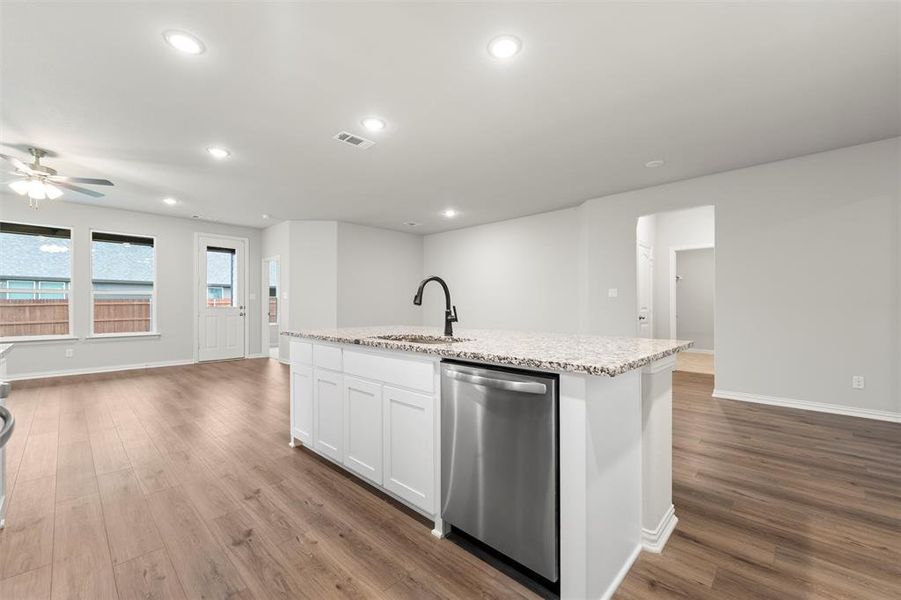 Furnished interior view inside a new home in Covenant Park, Springtown (Image 9).
