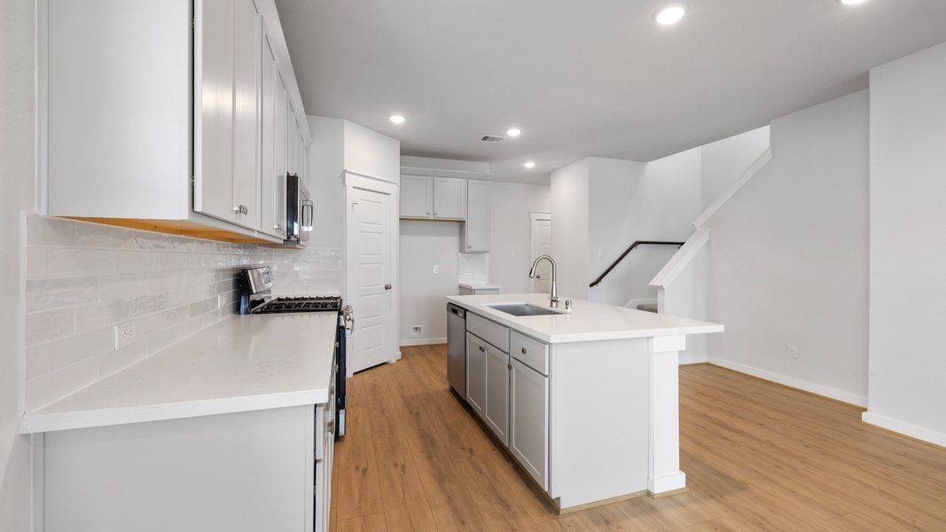 Furnished interior view inside a new home in Mostyn Springs, Magnolia (Image 8).