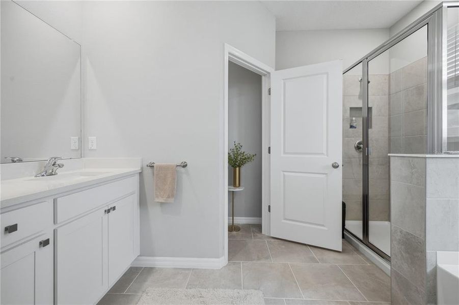 Furnished interior view inside a new home in Farm at Varrea, Plant City (Image 13).