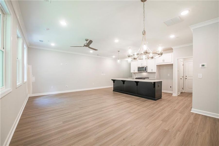 Spacious, unfurnished interior of a new home in River Walk Place, Lawrenceville (Image 31).