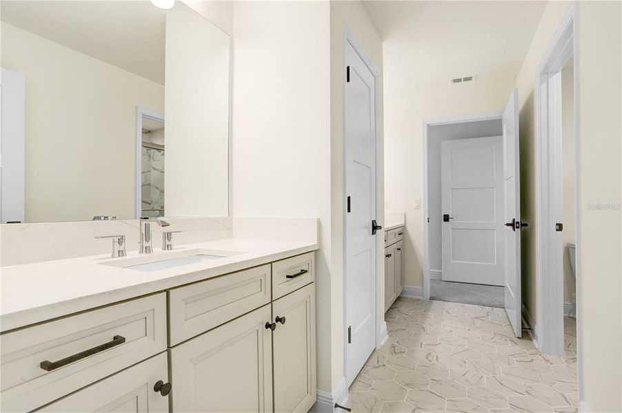 Furnished interior view inside a new home in Shortgrass at Two Rivers, Zephyrhills (Image 21). Furnished interior view inside a new home in Shortgrass at Two Rivers, Zephyrhills (Image 21).