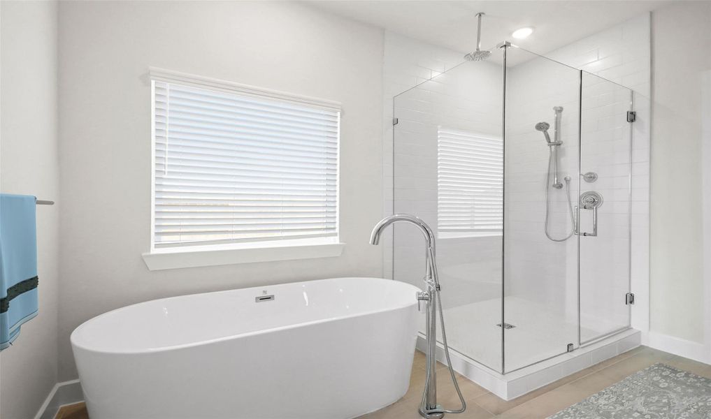 Luxurious primary bath (*Photo not of actual home and used for illustration purposes only.) Luxurious primary bath (*Photo not of actual home and used for illustration purposes only.)