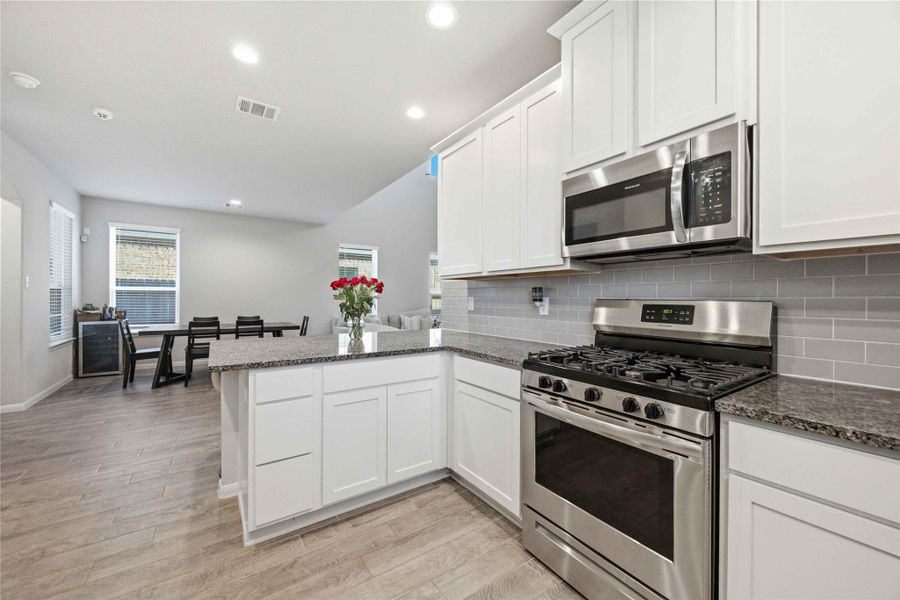 Furnished interior view inside a new home in , Houston (Image 13).