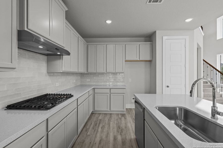 Furnished interior view inside a new home in Veramendi, New Braunfels (Image 7).