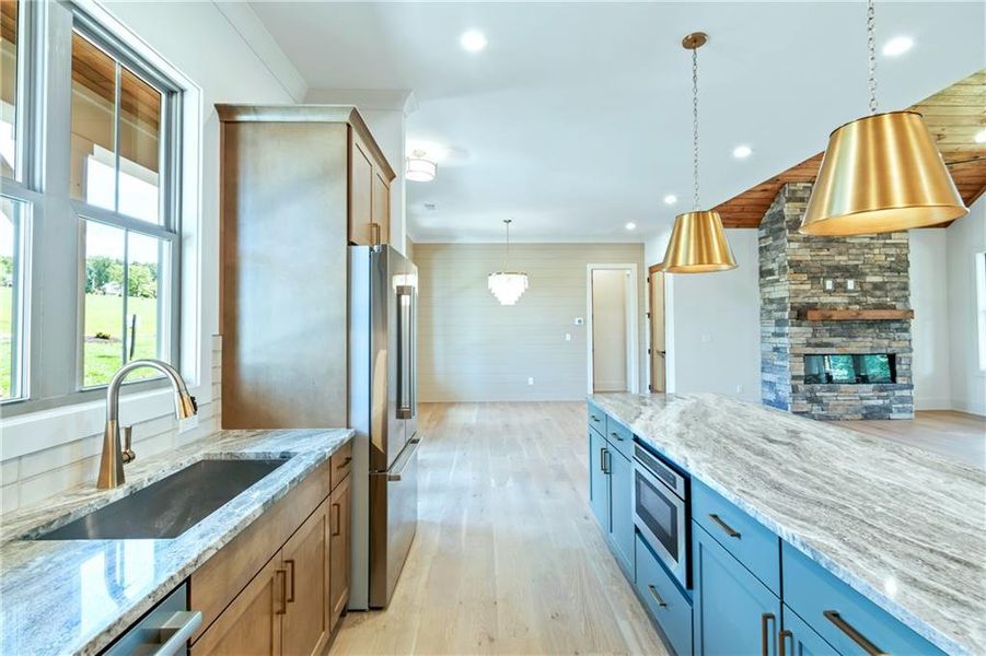 Furnished interior view inside a new home in , Blairsville (Image 40). Furnished interior view inside a new home in , Blairsville (Image 40).